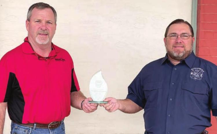 Vvyjala gets SVFD service award