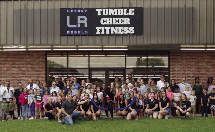 Legacy Rebels Cheer & Tumble holds grand opening, ribbon cutting