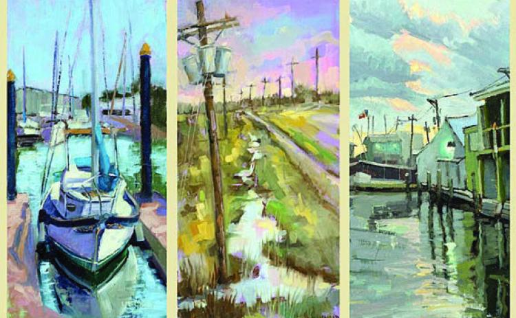 “Plein Air Perspectives: A Texas Trio” is the title of an exhibition that will open on Sunday, Jan. 14 at the Arts for Rural Texas Ross Gallery in Fayetteville.
