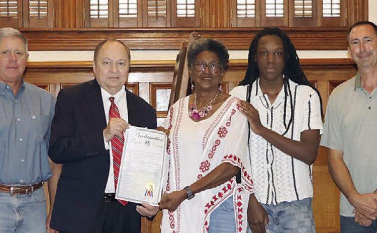 June 19 proclaimed as Emancipation Day in Fayette County