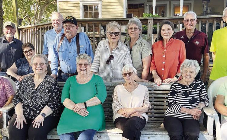 Schulenburg High class of 1963 gathers at Guettermann home