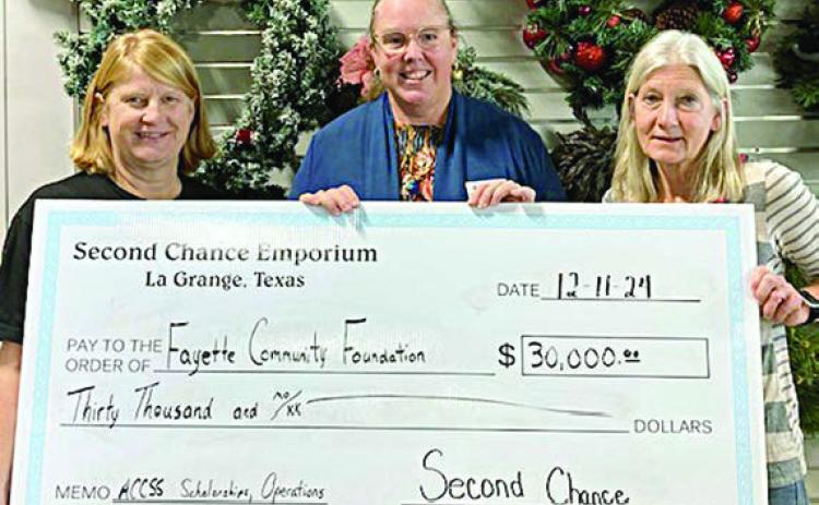Second Chance donates to ACCSS