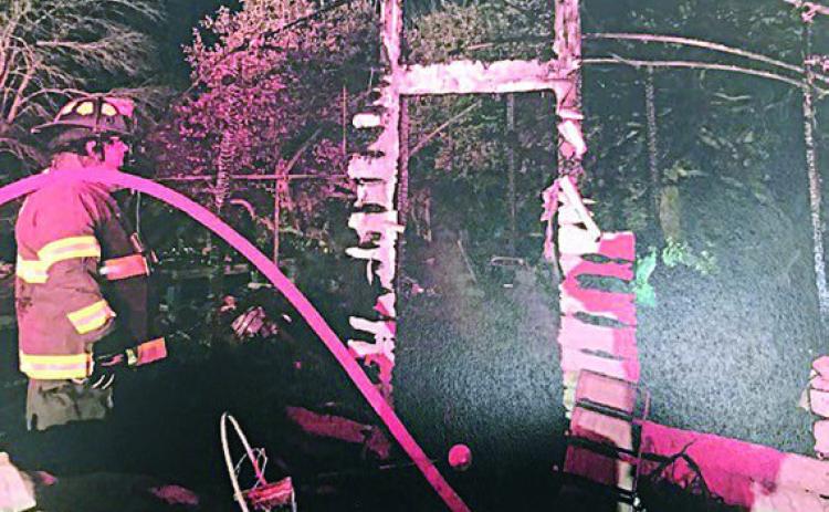 Greenhouse fire extinguished