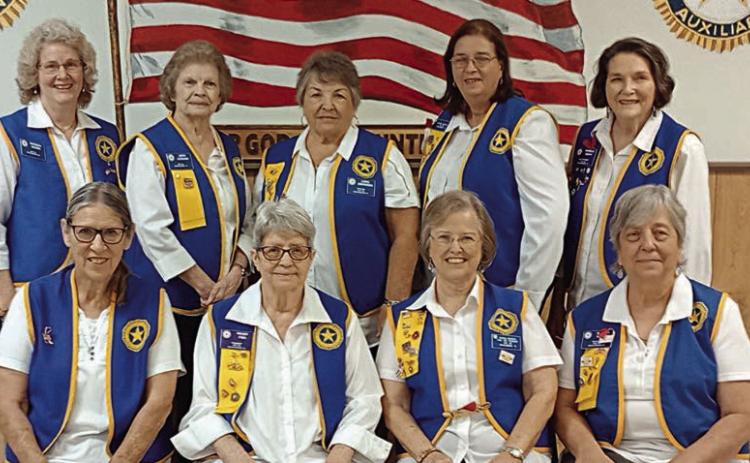 Legion Auxiliary names officers