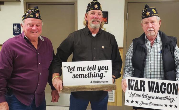 Legion honors the late James Brossmann