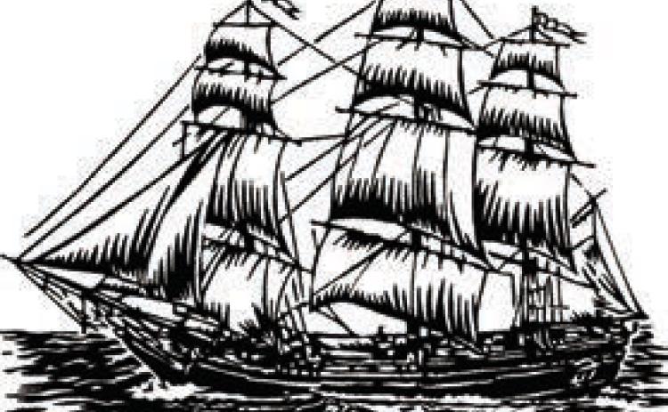 Immigration Ship Picture Courtesy of Fayette Archives