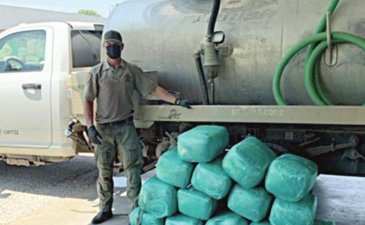 Marijuana bust made during stop of septic cleaning truck