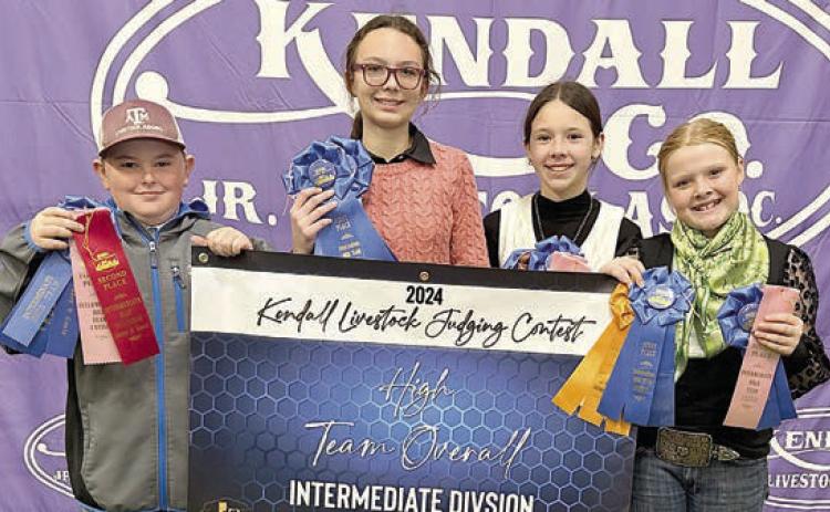 4-H’ers judge livestock at Kendall County contest