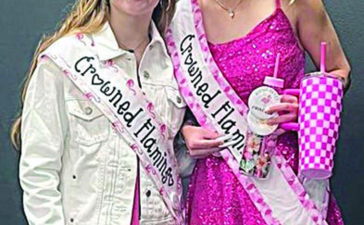 Kylee Hoffmann (left) and Heaven Hrachovy (right)