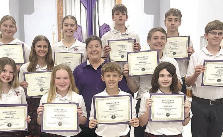 St. Rose students receive CDA Education Contest awards