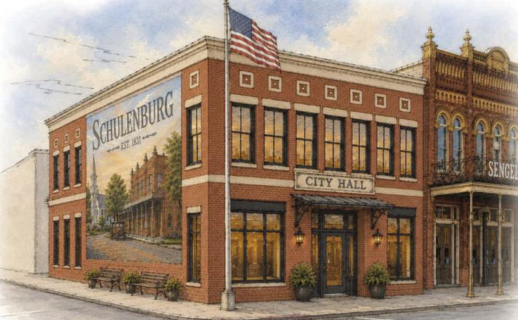 Rendering of renovated City Hall