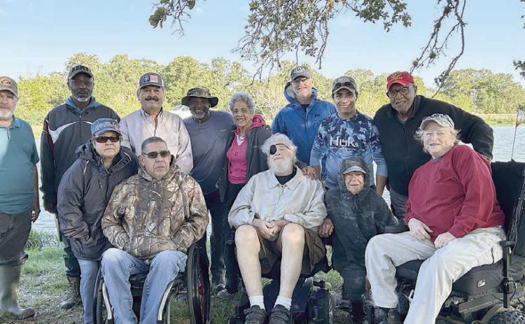 Fishing trip for paralyzed veterans hosted